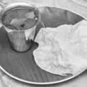 Rasam With Papad