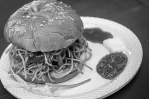 Veg Noodles Burger 