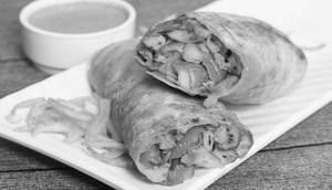 Soya Achari Chaap Roll
