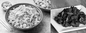 Chicken Fried Rice + Beef Roast