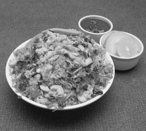 Burnt Gralic Fried Rice [egg]