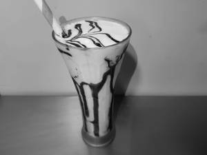 Butter Scotch Thick  Milk Shake