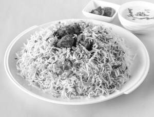 Chicken Kabab Biryani