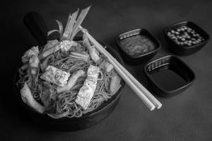 Chicken Szechwan Noodles