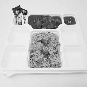Veg Manchurian Gravy + Veg Fried Rice Combo.