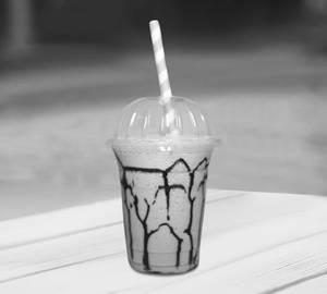 Plain cold coffee