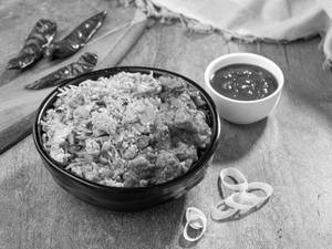 Egg Schezwan Fried Rice + Chilli Chicken