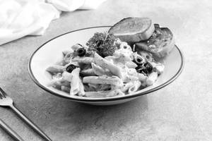 CREAMY MUSHROOM ALFREDO