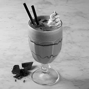 Belgium Dark Chocolate Milkshake