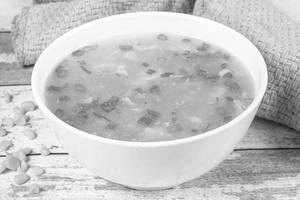 Chicken Soup With Boiled Egg