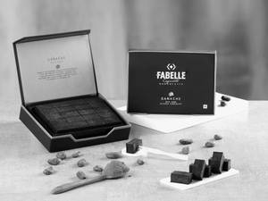 Ganache Rich Dark - Smooth Handcrafted Chocolates Cubes [20 cubes]