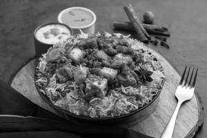 Paneer matka biryani