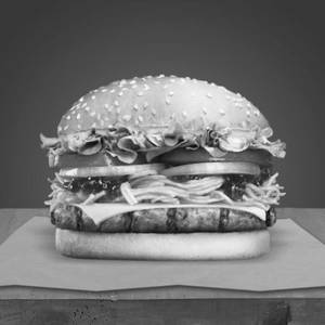 Veg Schezwan Burger