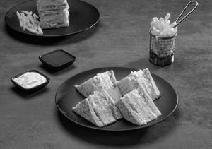 Saudi Mutton Club Sandwich
