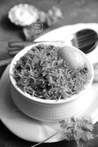 Egg biriyani