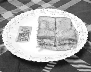 Egg Omlette With Bread