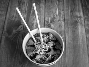 Hot Korean Ramyun Tofu
