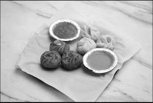 Veg Momos Half & Half