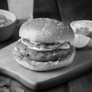 Aloo tikki burger        