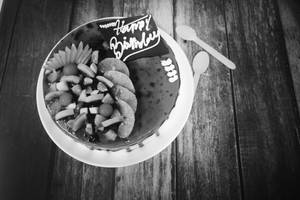 Blueberry Fresh Fruit Cake