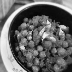 Garlic Chana Roast