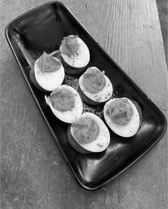 Nacoise Deviled Eggs
