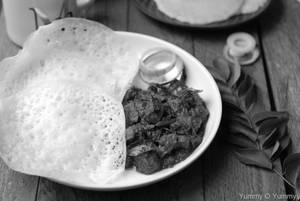 Appam beef fry