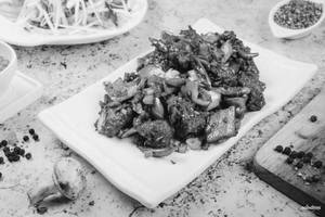 Mushroom Chilli