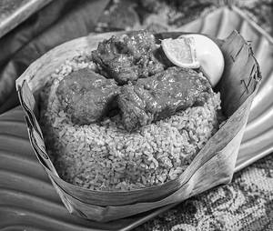 Donne Fish Kebab Biryani
