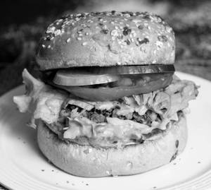 Veg Cheese Burger                                                                                                                                 