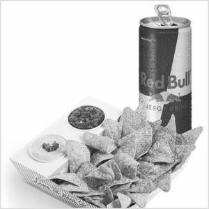 Nachos + Redbull