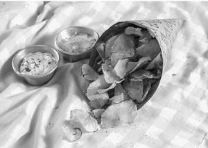 Bbq Spiced Rubbed Sweet Potato Chips