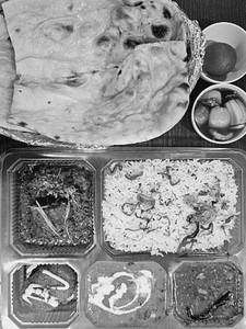 Chicekn Jeera Rice Thali