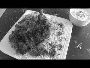 1/4 Tandoori Chicken Biryani