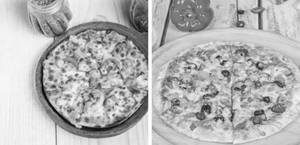 Onion Pizza With Special Supreme Veganza Pizza