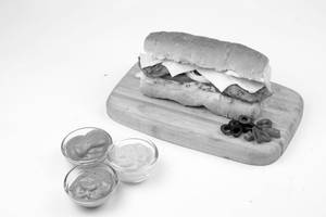 Roasted chicken sub