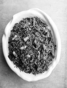 Prawns Burnt Chilly Rice