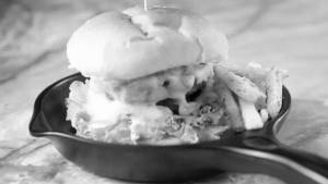 Veg mexican burger