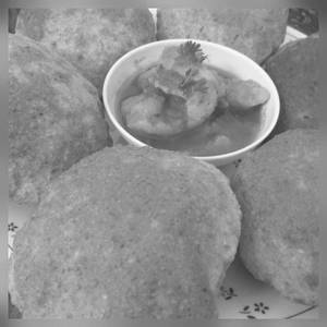 Aloo Bedmi.
