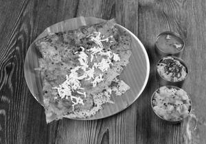Paneer Masala Rava Dosa