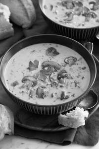 Cream of mushroom soup