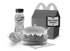 McVeggie Happy Meal now with Happy Readers