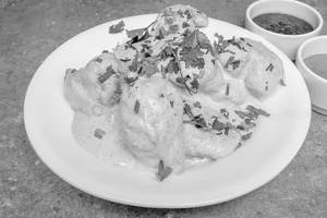 Chicken Malai Momo [8 Pc]