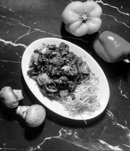 Coriander And Chilli Mushroom