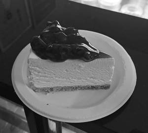 White Chocolate And Cherry Cheesecake