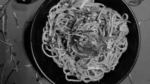 Hakka noodles with veg manchurian