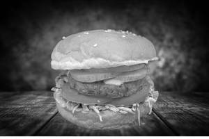 Plain Veg Burger