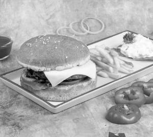 Roasted Vegetables Burger