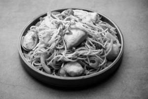 Chicken noodles