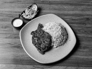 Charcoal Grilled With Shimla Rice